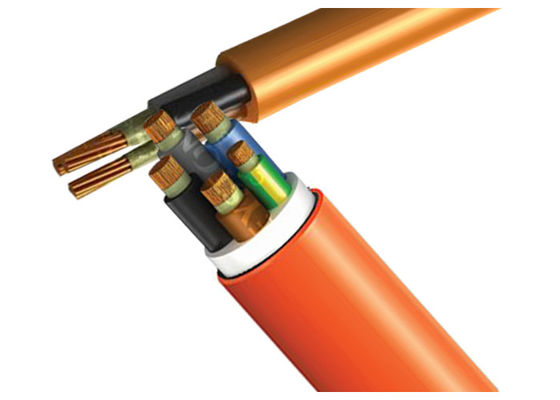 Orange Multicore 0.6kV 1kV Low Smoke Zero Halogen Cable